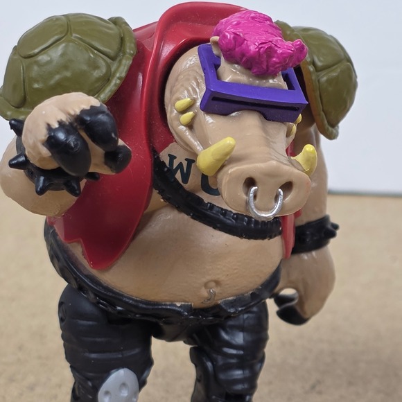 Teenage Mutant Ninja Turtles Bebop and Rocksteady Action Figures Playmates 1988 - Picture 2 of 13